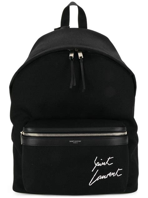 ysl backpack black